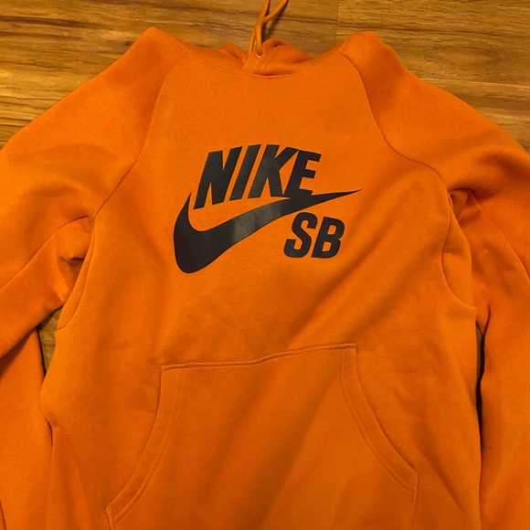 nike sb hoodie orange